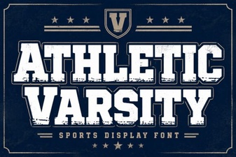 Varsity Font Designs & Creative Sports Lettering