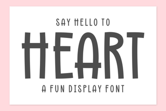 Heart Font Design: Creative Typography Projects