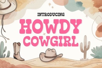 Howdy Cowgirl Font: Design Ideas & Creative Projects