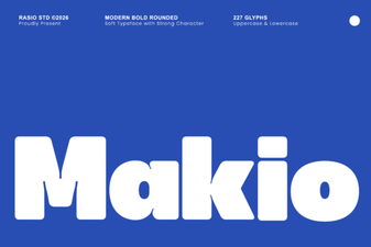 Makio Font: Modern Design for Creative Projects