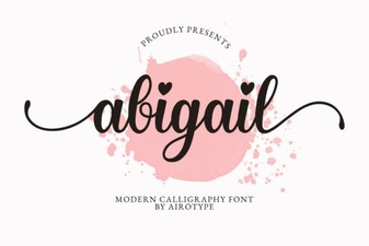 The Abigail Font: Elegant Typography for Modern Design