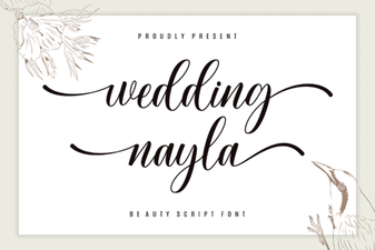 Wedding Nayla Font: Elegant Designs & Project Ideas